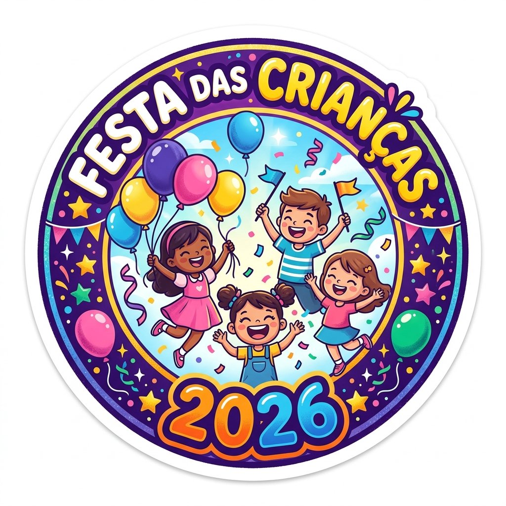 Logo Festa das Crianças 2026